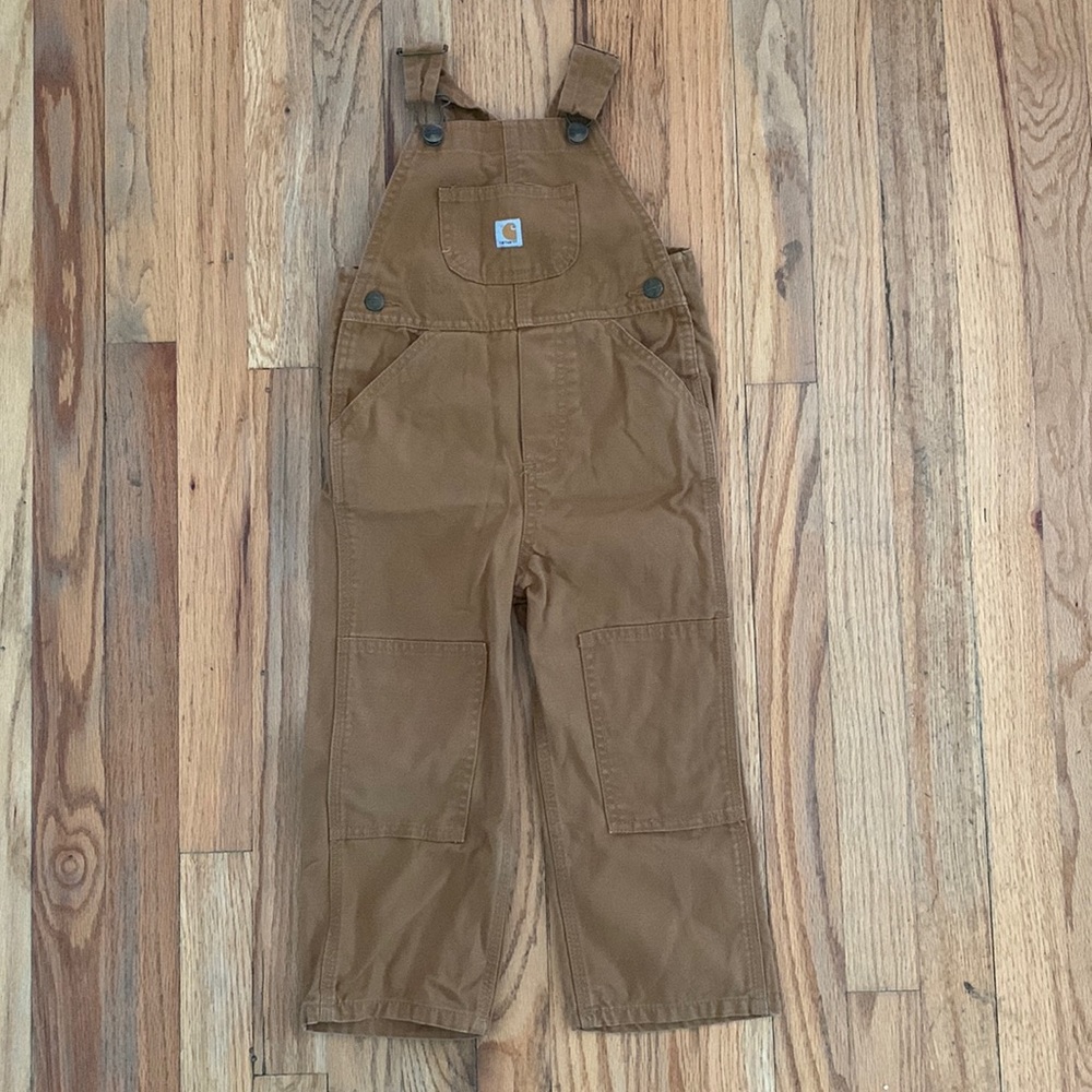 Carhartt Tan Toddler Overalls